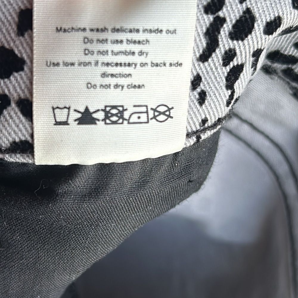 NWT Rag & Bone Hana Cheetah Print Crop Jean Size: 24 - Picture 15 of 15